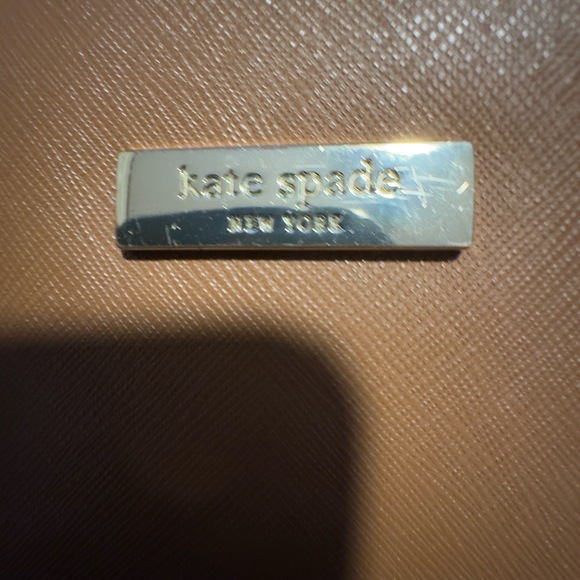 Kate Spade New York Newbury Lane Womens Toasted Almond Structured Top Handle Pur - Picture 6 of 16